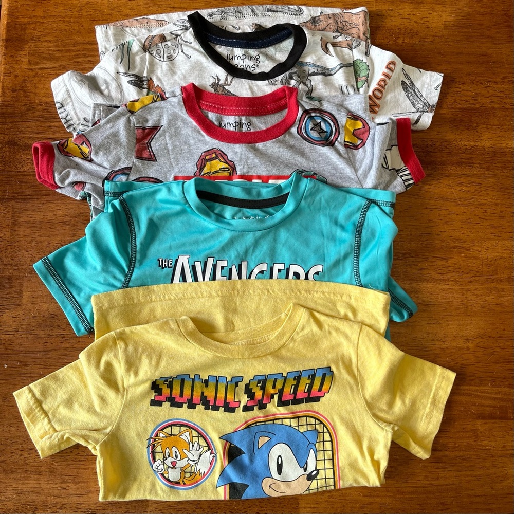 Boys Jumping Beans Graphic T-Shirt Lot